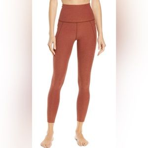 Beyond Yoga Spacedye Out Of Pocket High Waisted Midi Legging XS pumpkin orange